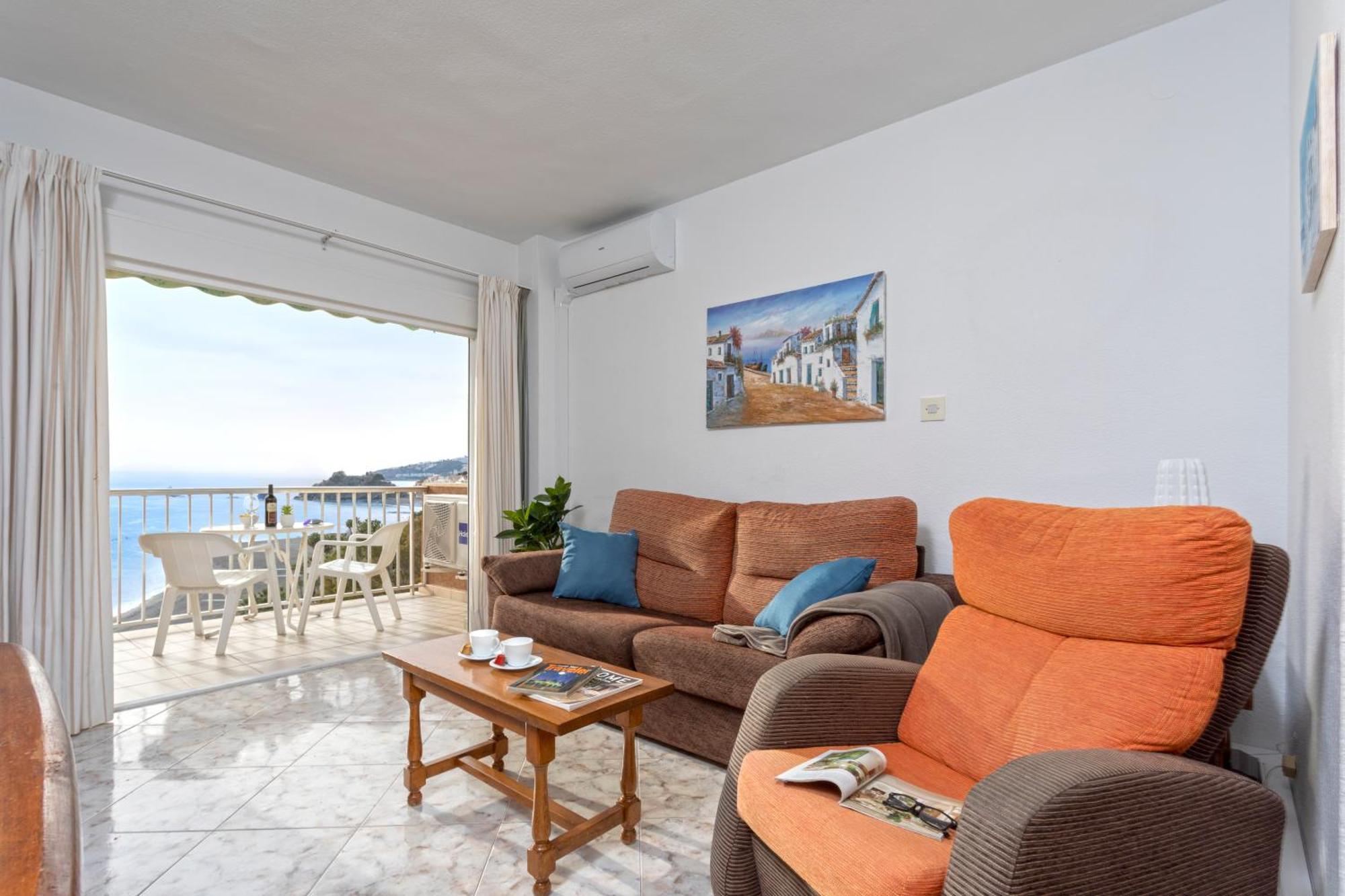 1003 - Seafront Apartment On El Paseo - Air Conditionning - Wi-Fi - Smart Tv Almuñécar エクステリア 写真
